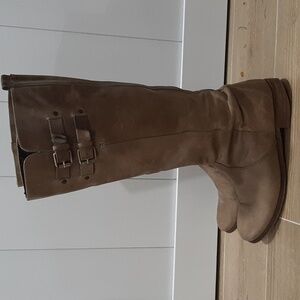 J Crew Pull-on Leather Boots